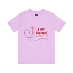 Blessed Unisex T-Shirt, Faith Tee, Christian Apparel, Inspirational Gift, Positive Message Shirt, Spiritual Clothing