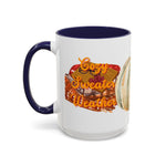 Cozy Autumn Accent Coffee Mug - Perfect for Fall Gatherings, Thanksgiving Decor, Hot Beverage Lovers, and Seasonal Gift Ideas