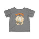 Cute Baby Pumpkin Spice Tee, Fall Infant Shirt, Baby Thanksgiving Gift, Autumn Outfit, Pumpkin Patch Clothes