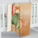 Cozy Pumpkin Sherpa Fleece Blanket, Fall Decor, Warm Throw Blanket, Autumn Comfort, Perfect for Thanksgiving