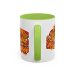 Cozy Autumn Accent Coffee Mug - Perfect for Fall Gatherings, Thanksgiving Decor, Hot Beverage Lovers, and Seasonal Gift Ideas