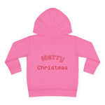 Toddler Hoodie — Merry Christmas Snowman Gift Pullover