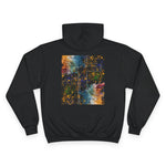 Vibrant Art Hoodie | Colorful Champion Sweatshirt, Trendy Gift, Casual Wear, Street Fashion, Cozy Sweater