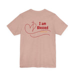 Blessed Unisex T-Shirt, Faith Tee, Christian Apparel, Inspirational Gift, Positive Message Shirt, Spiritual Clothing