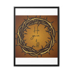 Framed Wall Art: 'He Gave It All'