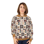 Christmas Gingerbread Patchwork Hoodie — Merry Christmas All-Over Print