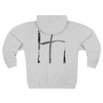 Faith-Inspired Unisex Zip Hoodie, Comfortable Christian Apparel, Freedom Hoodie, Religious Gift, Trendy Streetwear, Casual Wear