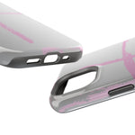 Pink Cross Impact-Resistant Phone Case | Durable Christian Phone Cover, Faith-Inspired Tech Gift, Stylish Protection, Spiritual Accessory