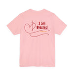 Blessed Unisex T-Shirt, Faith Tee, Christian Apparel, Inspirational Gift, Positive Message Shirt, Spiritual Clothing