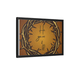 Framed Wall Art: 'He Gave It All'