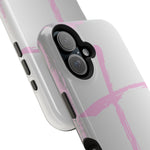 Pink Cross Impact-Resistant Phone Case | Durable Christian Phone Cover, Faith-Inspired Tech Gift, Stylish Protection, Spiritual Accessory