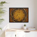 Framed Wall Art: 'He Gave It All'