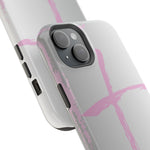 Pink Cross Impact-Resistant Phone Case | Durable Christian Phone Cover, Faith-Inspired Tech Gift, Stylish Protection, Spiritual Accessory