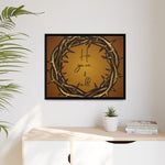 Framed Wall Art: 'He Gave It All'