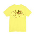 Blessed Unisex T-Shirt, Faith Tee, Christian Apparel, Inspirational Gift, Positive Message Shirt, Spiritual Clothing