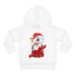 Toddler Hoodie — Merry Christmas Snowman Gift Pullover