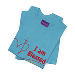Blessed Unisex T-Shirt, Faith Tee, Christian Apparel, Inspirational Gift, Positive Message Shirt, Spiritual Clothing