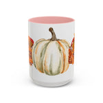 Cozy Autumn Accent Coffee Mug - Perfect for Fall Gatherings, Thanksgiving Decor, Hot Beverage Lovers, and Seasonal Gift Ideas