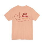 Blessed Unisex T-Shirt, Faith Tee, Christian Apparel, Inspirational Gift, Positive Message Shirt, Spiritual Clothing