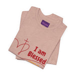 Blessed Unisex T-Shirt, Faith Tee, Christian Apparel, Inspirational Gift, Positive Message Shirt, Spiritual Clothing