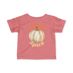 Cute Baby Pumpkin Spice Tee, Fall Infant Shirt, Baby Thanksgiving Gift, Autumn Outfit, Pumpkin Patch Clothes