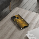 Gold Crown Phone Case - Inspirational Phone Cover, Tough Cases, Gifts for Christians, Spiritual Decor, Meaningful Accessories