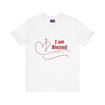 Blessed Unisex T-Shirt, Faith Tee, Christian Apparel, Inspirational Gift, Positive Message Shirt, Spiritual Clothing