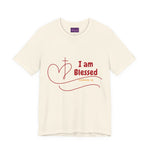 Blessed Unisex T-Shirt, Faith Tee, Christian Apparel, Inspirational Gift, Positive Message Shirt, Spiritual Clothing
