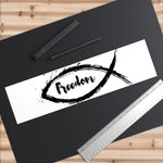 Freedom Ichthys Bumper Sticker — Christian Fish Symbol Car Decal