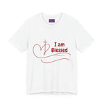 Blessed Unisex T-Shirt, Faith Tee, Christian Apparel, Inspirational Gift, Positive Message Shirt, Spiritual Clothing