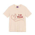 Blessed Unisex T-Shirt, Faith Tee, Christian Apparel, Inspirational Gift, Positive Message Shirt, Spiritual Clothing