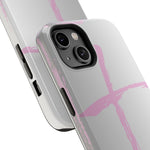 Pink Cross Impact-Resistant Phone Case | Durable Christian Phone Cover, Faith-Inspired Tech Gift, Stylish Protection, Spiritual Accessory