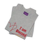 Blessed Unisex T-Shirt, Faith Tee, Christian Apparel, Inspirational Gift, Positive Message Shirt, Spiritual Clothing