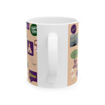 Faith-Inspired Ceramic Mug, Inspirational Coffee Mug, Relaxation Mug, Gift for Christians, Motivational Drinkware, Spiritual Home Decor