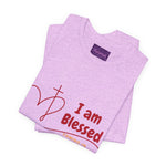 Blessed Unisex T-Shirt, Faith Tee, Christian Apparel, Inspirational Gift, Positive Message Shirt, Spiritual Clothing