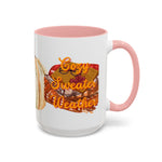 Cozy Autumn Accent Coffee Mug - Perfect for Fall Gatherings, Thanksgiving Decor, Hot Beverage Lovers, and Seasonal Gift Ideas