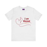 Blessed Unisex T-Shirt, Faith Tee, Christian Apparel, Inspirational Gift, Positive Message Shirt, Spiritual Clothing
