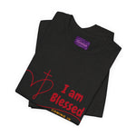 Blessed Unisex T-Shirt, Faith Tee, Christian Apparel, Inspirational Gift, Positive Message Shirt, Spiritual Clothing