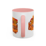 Cozy Autumn Accent Coffee Mug - Perfect for Fall Gatherings, Thanksgiving Decor, Hot Beverage Lovers, and Seasonal Gift Ideas