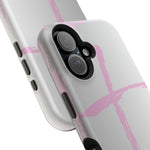 Pink Cross Impact-Resistant Phone Case | Durable Christian Phone Cover, Faith-Inspired Tech Gift, Stylish Protection, Spiritual Accessory