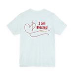 Blessed Unisex T-Shirt, Faith Tee, Christian Apparel, Inspirational Gift, Positive Message Shirt, Spiritual Clothing
