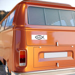 Freedom Ichthys Bumper Sticker — Christian Fish Symbol Car Decal