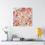 Floral Butterfly Wall Art, Perfect for Home Decor, Gift for Her, Nursery Decor, Bedroom Wall Hanging, Spring Decor