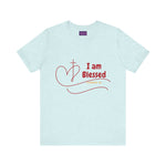 Blessed Unisex T-Shirt, Faith Tee, Christian Apparel, Inspirational Gift, Positive Message Shirt, Spiritual Clothing