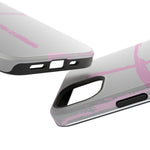 Pink Cross Impact-Resistant Phone Case | Durable Christian Phone Cover, Faith-Inspired Tech Gift, Stylish Protection, Spiritual Accessory