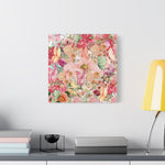 Floral Butterfly Wall Art, Perfect for Home Decor, Gift for Her, Nursery Decor, Bedroom Wall Hanging, Spring Decor