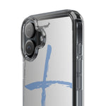 Cross Design Clear Phone Case, Minimalist Phone Cover, Transparent Case, Faith-Inspired Gift, Christian Cell Phone Protector