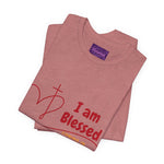 Blessed Unisex T-Shirt, Faith Tee, Christian Apparel, Inspirational Gift, Positive Message Shirt, Spiritual Clothing