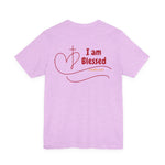 Blessed Unisex T-Shirt, Faith Tee, Christian Apparel, Inspirational Gift, Positive Message Shirt, Spiritual Clothing