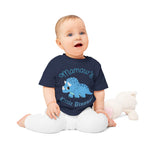 Mamaw's Little Dinosaur Baby T-Shirt | Cute Dino Tee for Infants | Baby Shower Gift, Birthday Outfit, Newborn Clothes, Dinosaur Lover